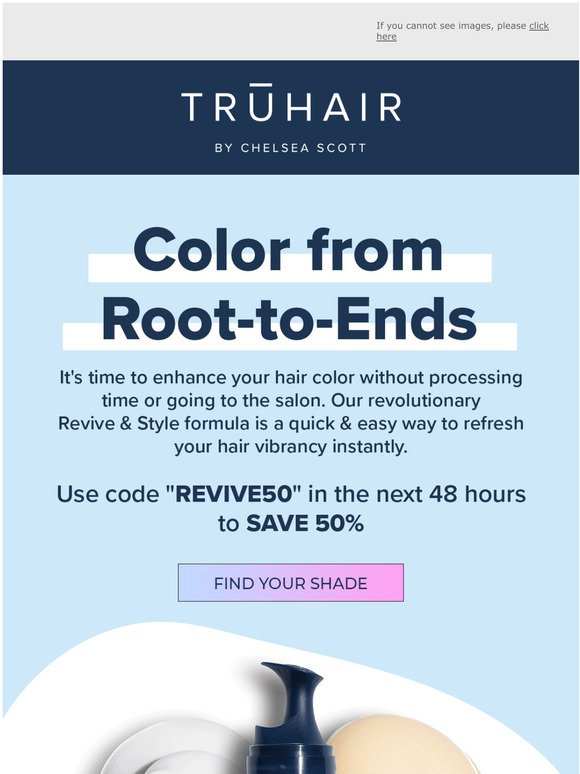 Top rated color 50% off!