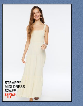 Strappy Midi Dress
