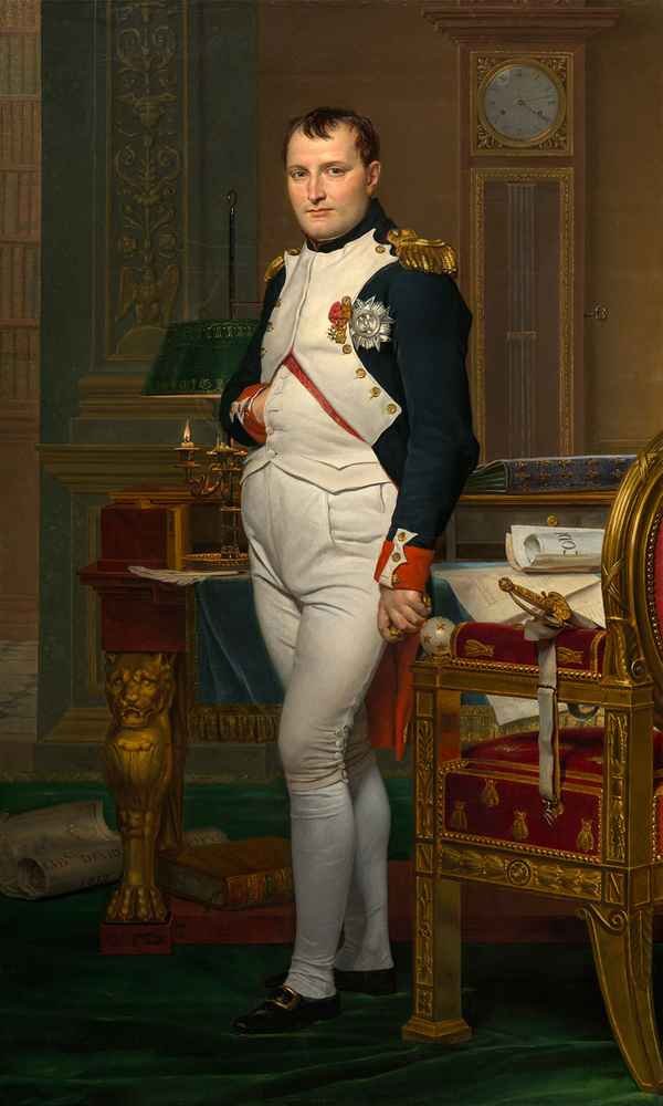 Jacques-Louis David: Napoleon in His Study