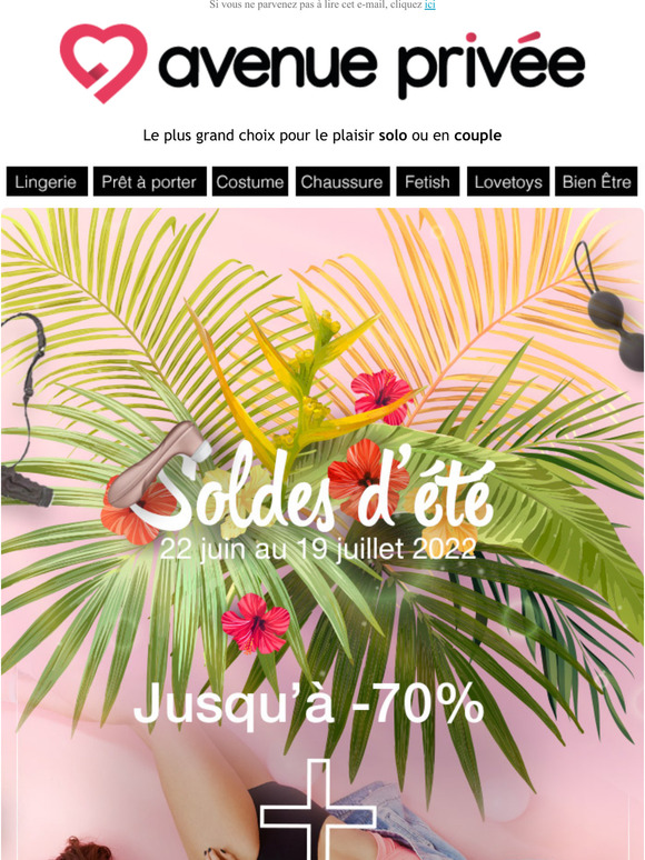 ❤️ C'est l'été les Soldes sont lancés ❤️ Nouvelle collection ❤️  #WeLoveYou