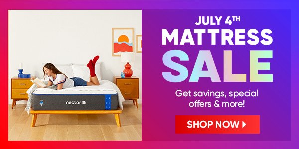 Mattress July 4th Sale