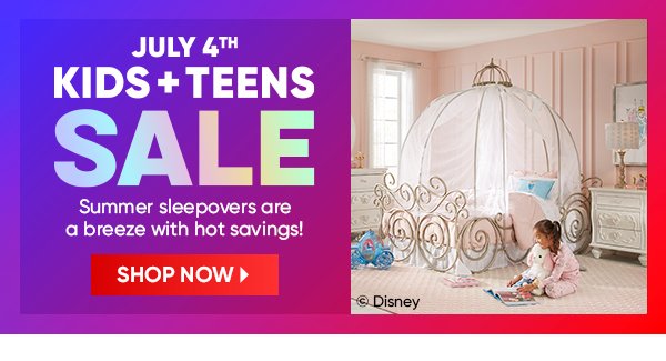 Kids and Teen July 4th Sale