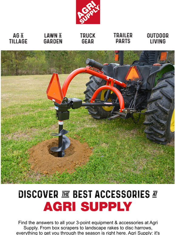 Discover the BEST Accessories at Agri Supply Milled