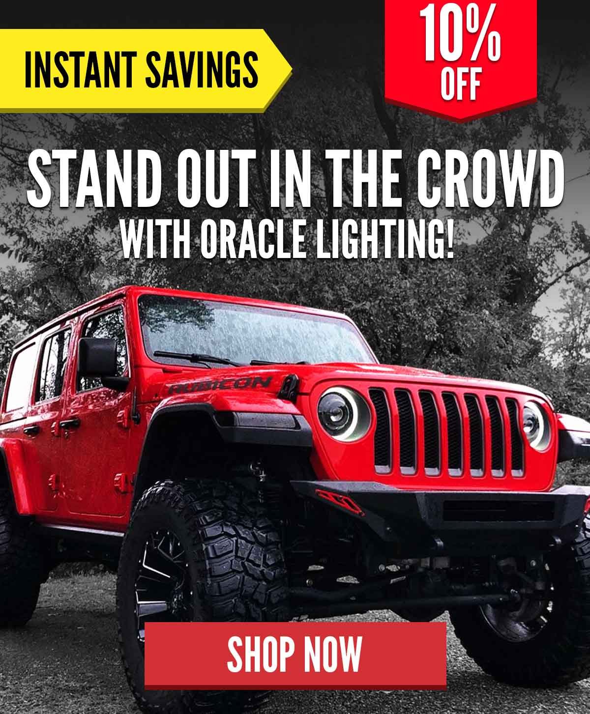 Stand Out In The Crowd With Oracle Lighting!