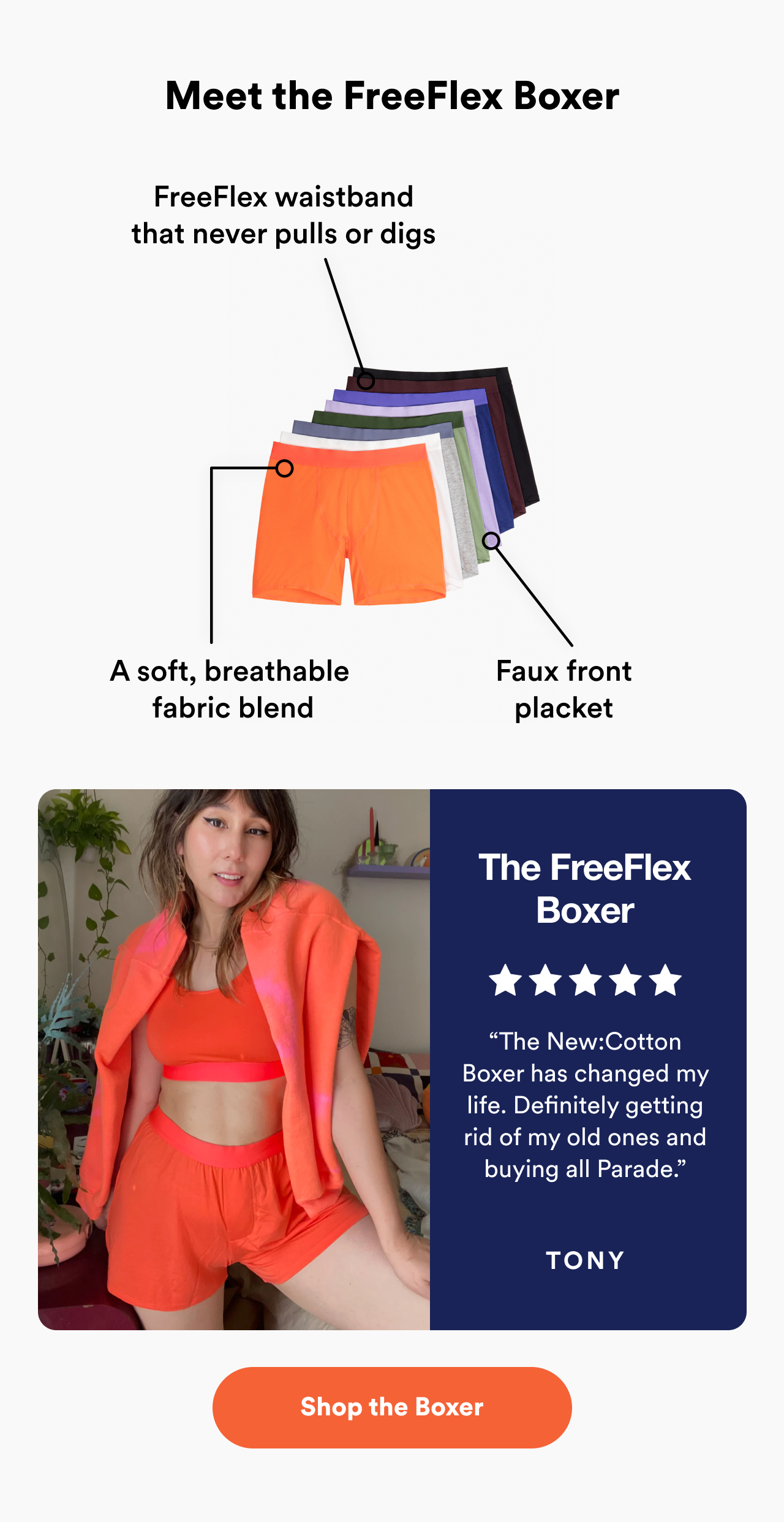 Parade NEW The softest Boxers and Boxer Briefs… Milled