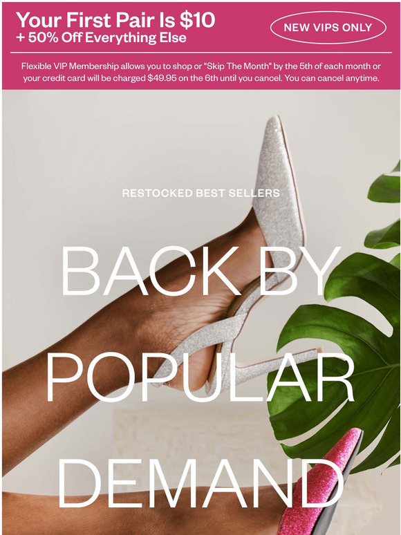 JustFab Email Newsletters Shop Sales, Discounts, and Coupon Codes