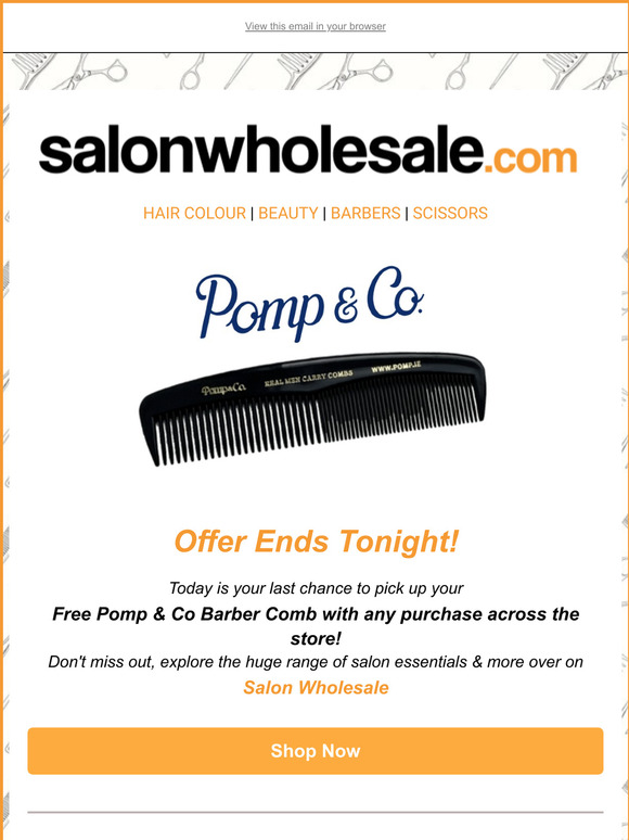 Offer Ends Tonight - Free Gift With Every Order 💇