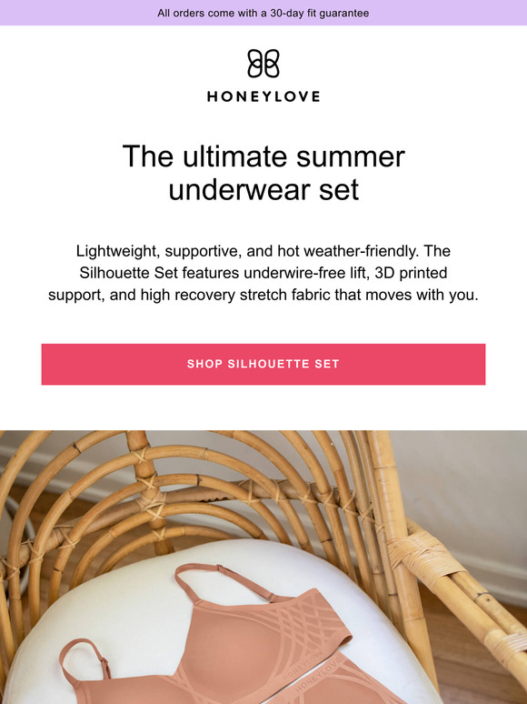 Sculptwear by HoneyLove The ultimate summer underwear set Milled