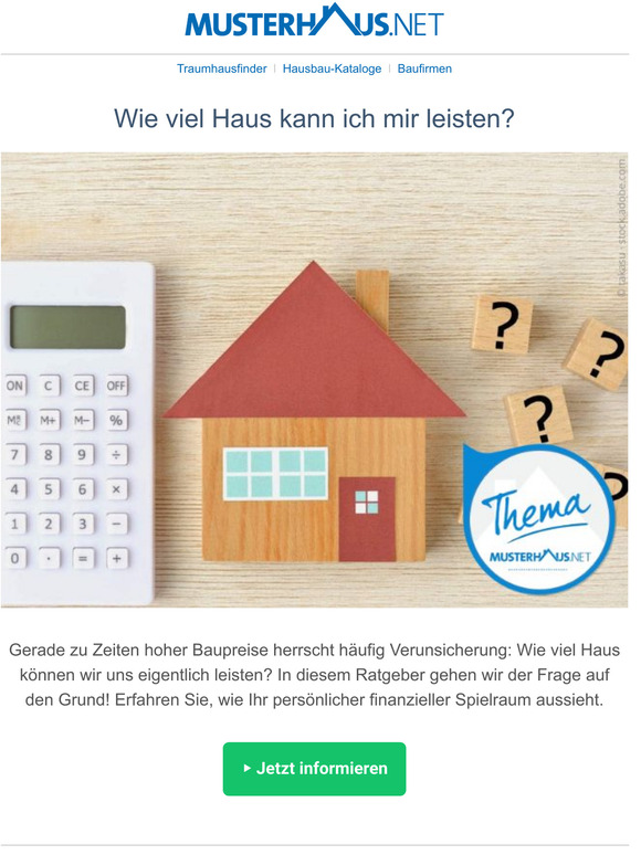 Wie viel Haus kann ich mir leisten? 🏡 Wir haben die Antwort Milled