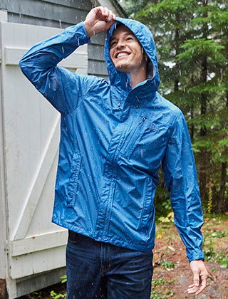 Trail Model Rainwear for men.