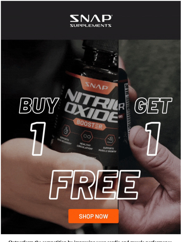 Snap Supplements Buy 1, Get 1 FREE! Milled