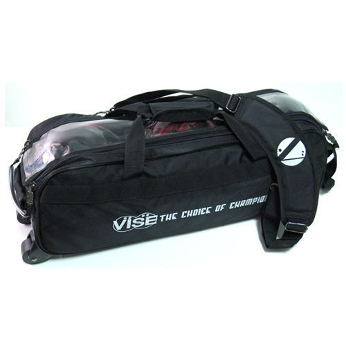 Image of Vise 3 Ball Triple Tote Black Bowling Bag