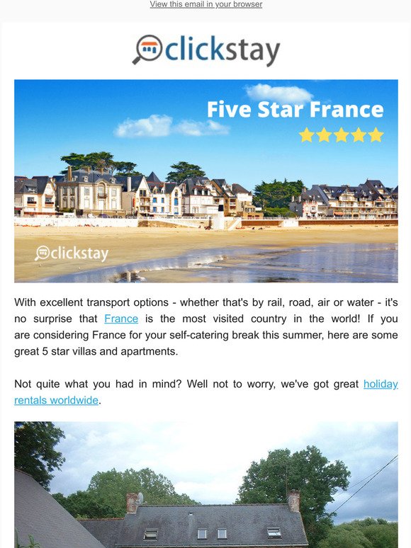 🌟 Five Star Villas In France 🌟