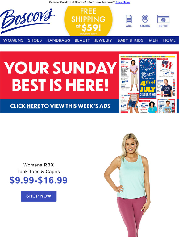 Boscov's Your Sunday Best is Here Milled