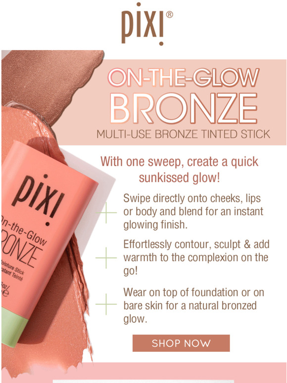 Pixi NEW! MultiUse Bronze Tinted Stick Milled