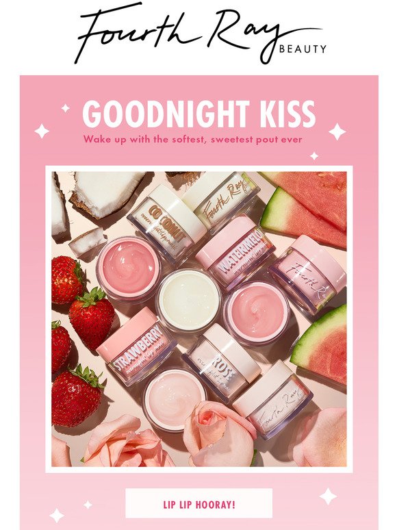 Wake up with the softest lips ever 🍓🍉🥥🌹