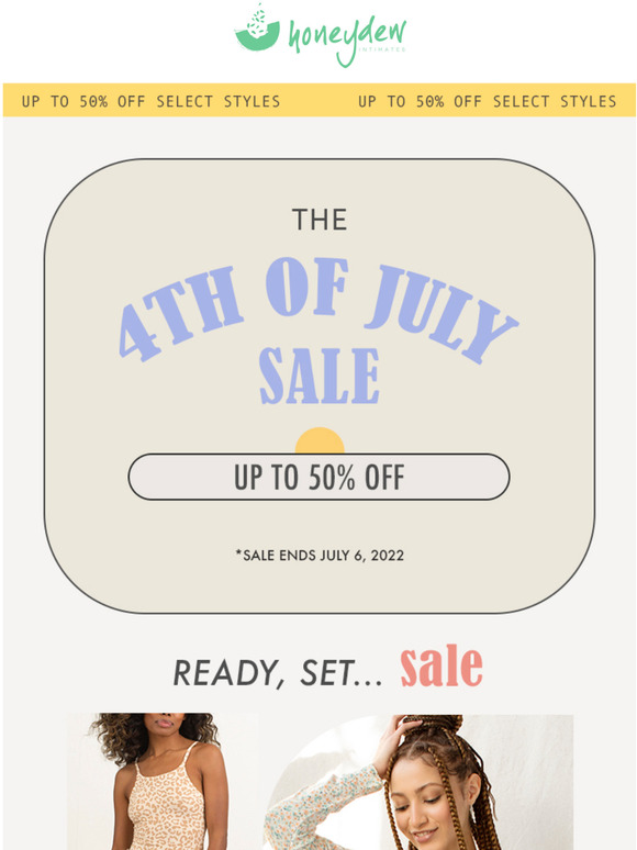 NOW LIVE: Shop 4th of July sale! ⭐️