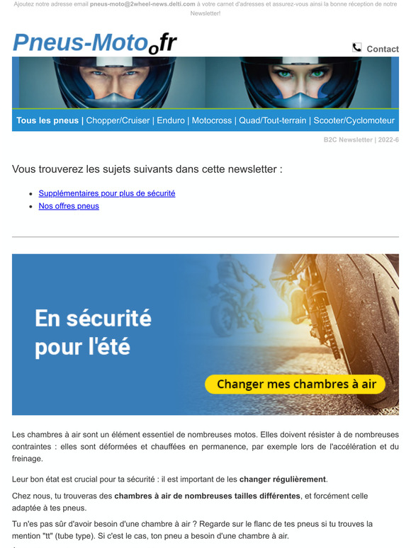 Roulez en sécurité !