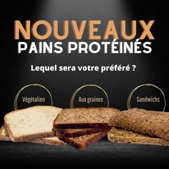 Nouveaux pains protéinés MD