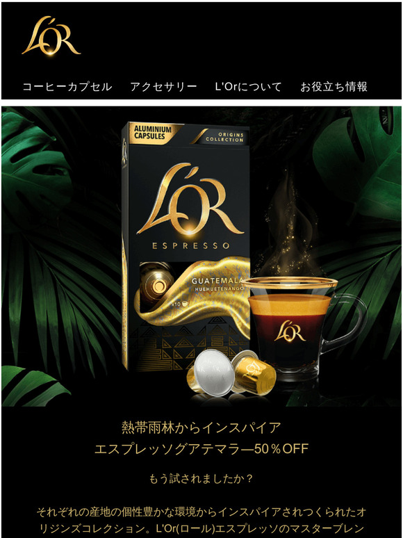 【グアテマラ】期間限定50％OFF