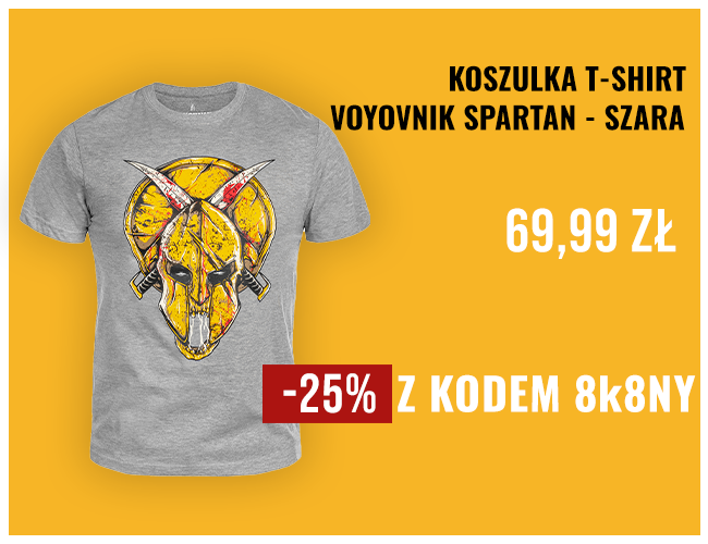 Koszulka T-Shirt Voyovnik Spartan - szara