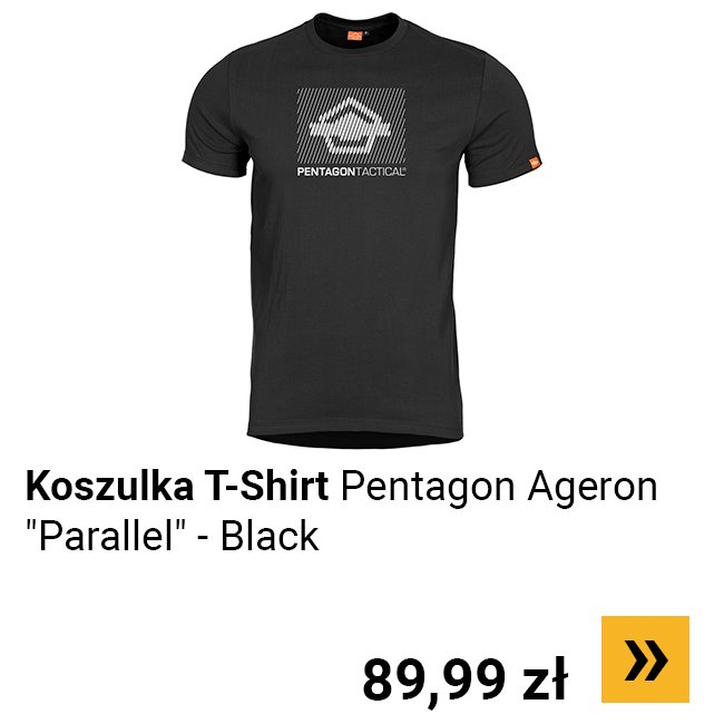 Koszulka T-Shirt Pentagon Ageron "Parallel" - Black