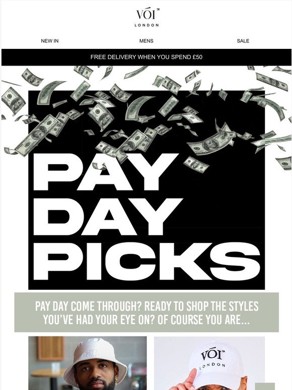 Pay day picks