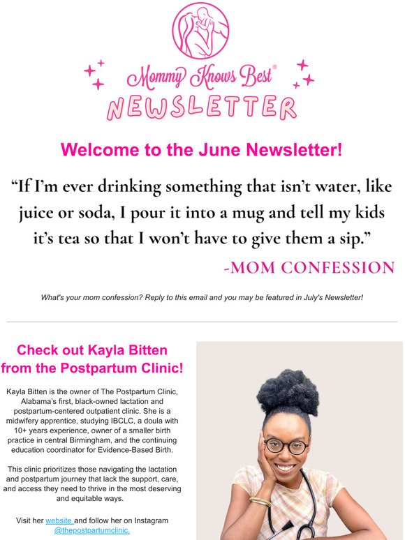 🔥 Hot off the Press: June’s Featured Moms and more!