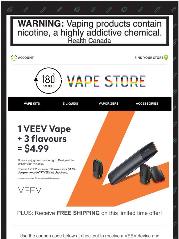 [EXTENDED] 1 VEEV + 3 Flavours – Only $4.99!