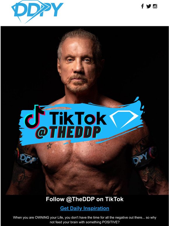 Follow @TheDDP on Tik Tok!