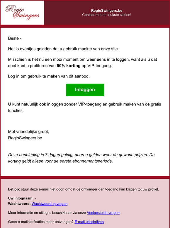Aantrekkelijke korting op VIP-toegang