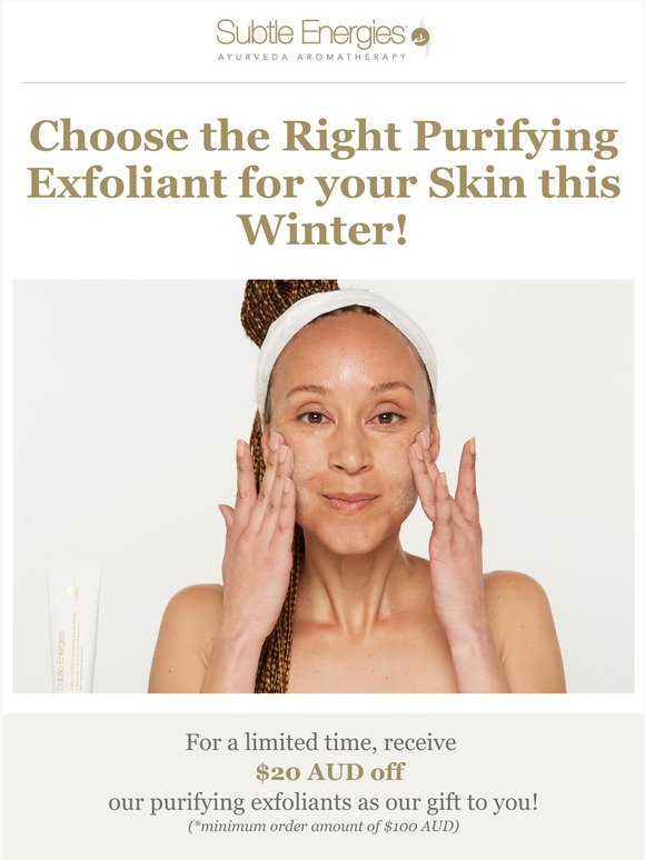 Choose the Right Exfoliant for your Skin this Winter!