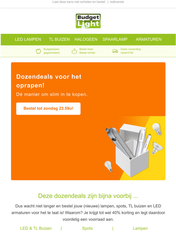 Hengel deze dozendeals binnen voor zondag 23.59u!