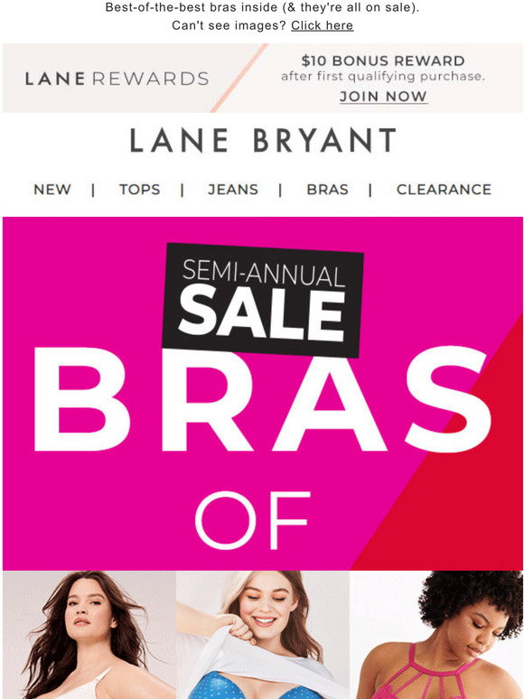 Lane Bryant SemiAnnual Sale makes Mondays better. Milled