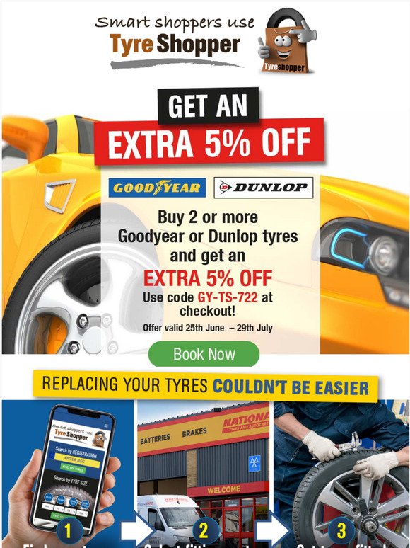 Great Tyre Discounts On Now