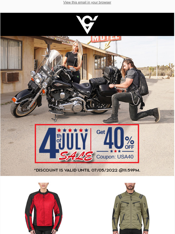 4th Of July Sale - Get 40% Off Storewide