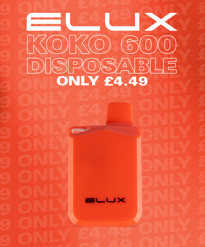 Shop the Elux Koko 600 Disposable for Only £4.49!