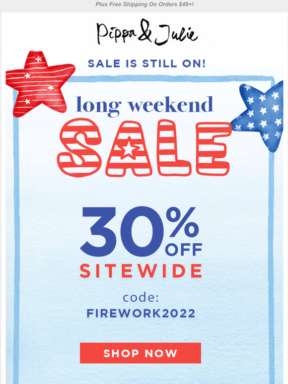 💌 Your 30% OFF is waiting