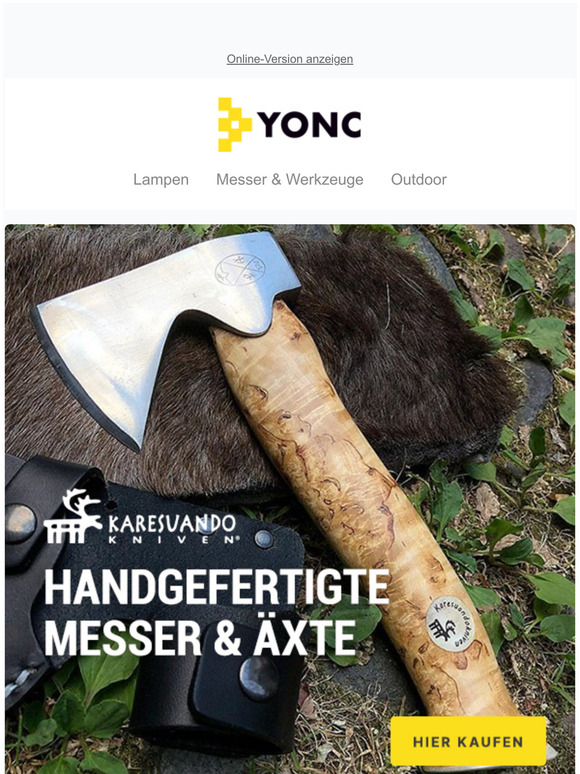 Karesuando - Handgefertigte Messer und Äxte