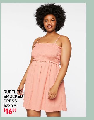 Ruffled Smoked Dress $16.09