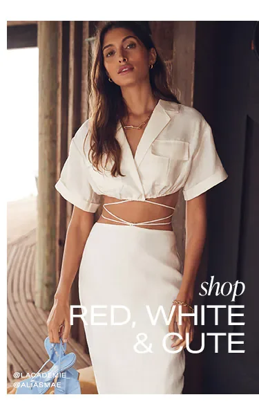 Shop Red, White & Cute