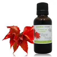 Image of Extrait de plante de vigne rouge BIO