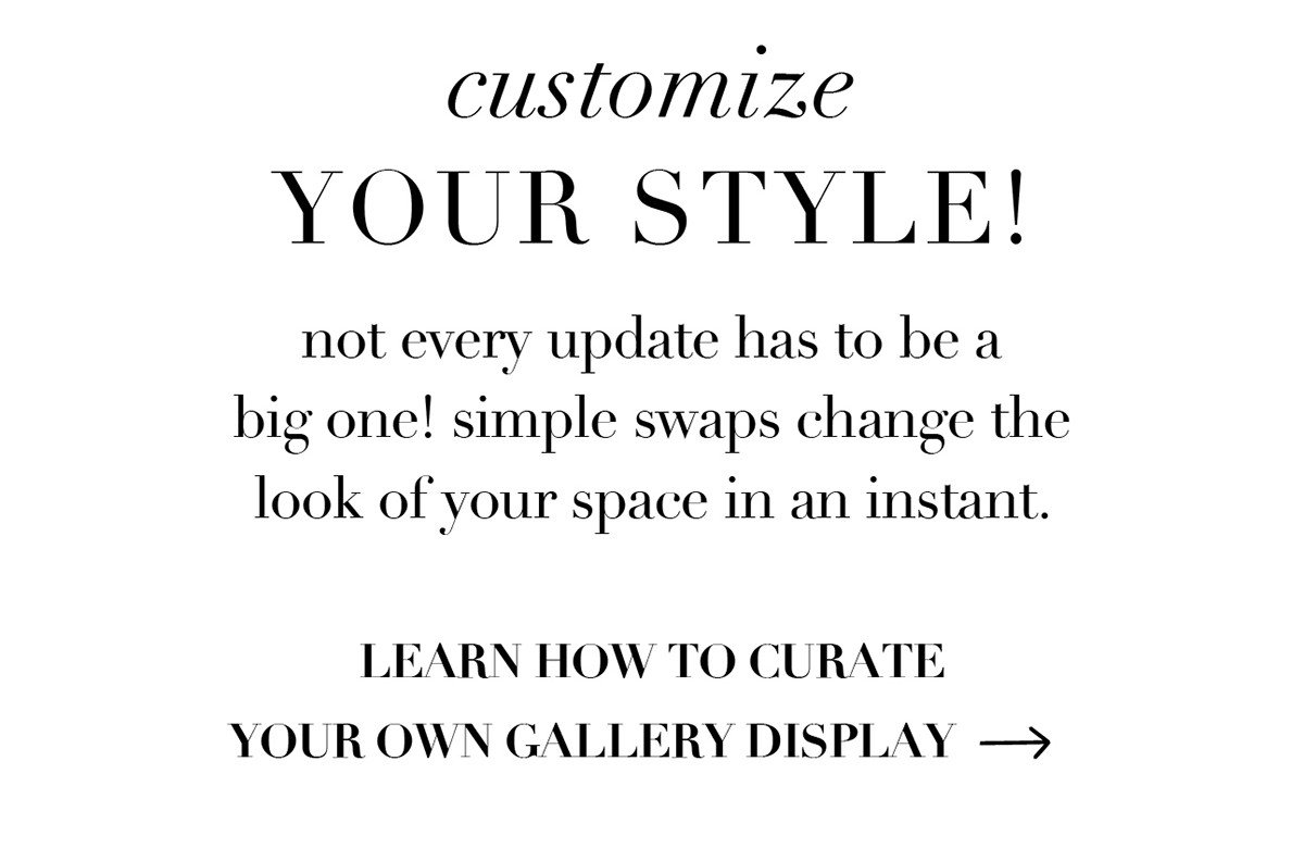 Learn How To Curate Your Own Gallery Display