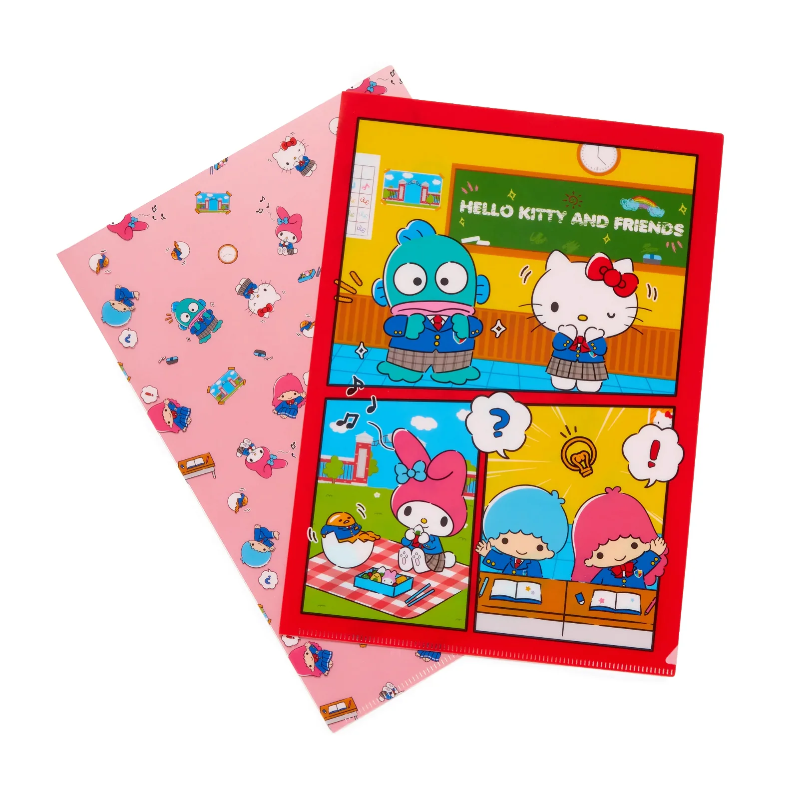 Image of Hello Kitty and Friends Time for Class File Folder Set