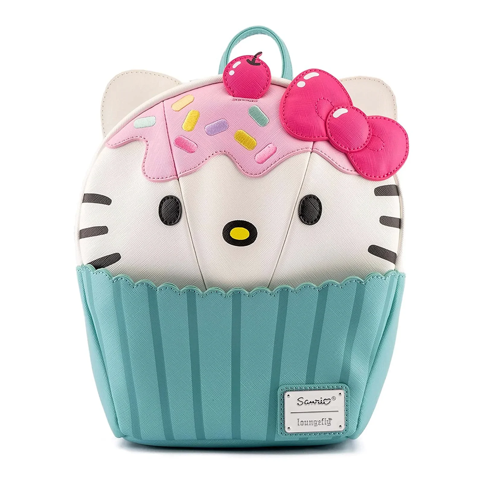 Image of Hello Kitty Loungefly Cupcake Mini Backpack