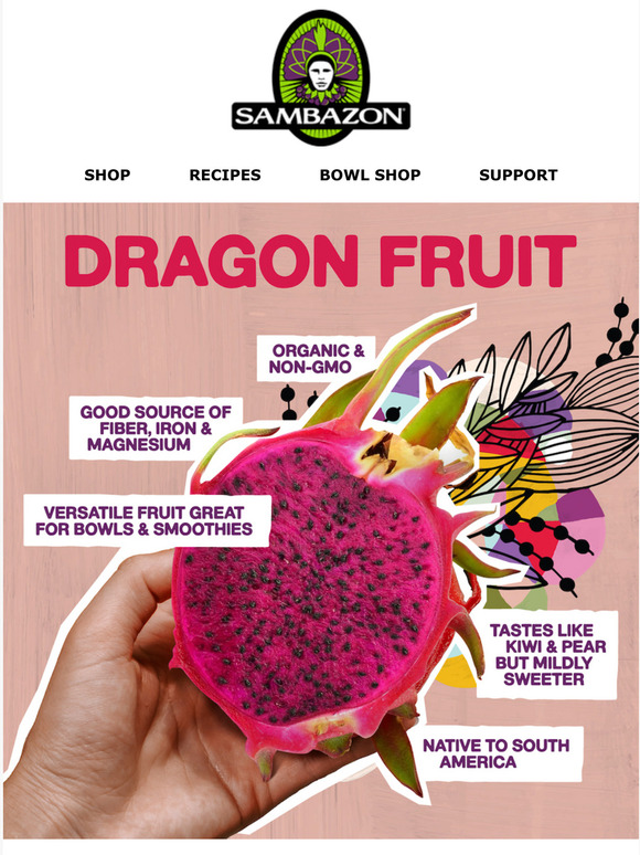 SAMBAZON: Dig into Dragon Fruit... | Milled