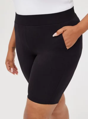 Bike Short with Pockets - Black