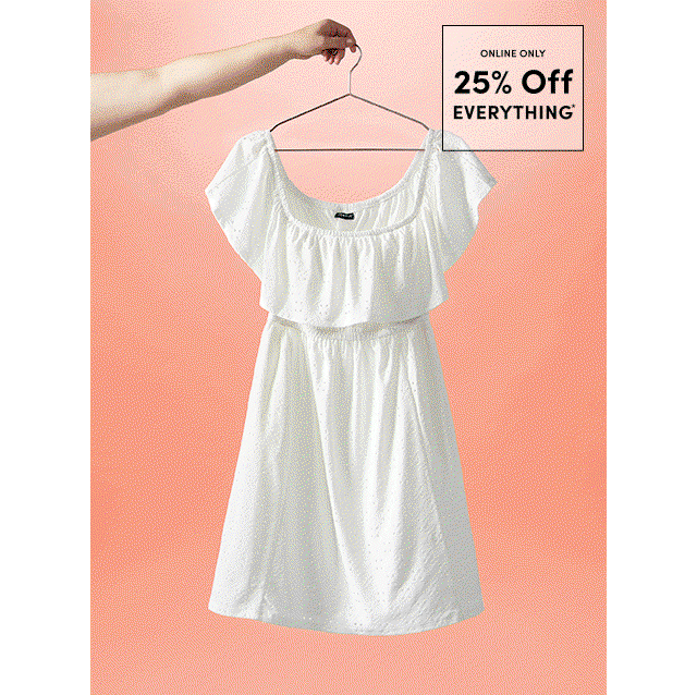 25 Off Everything