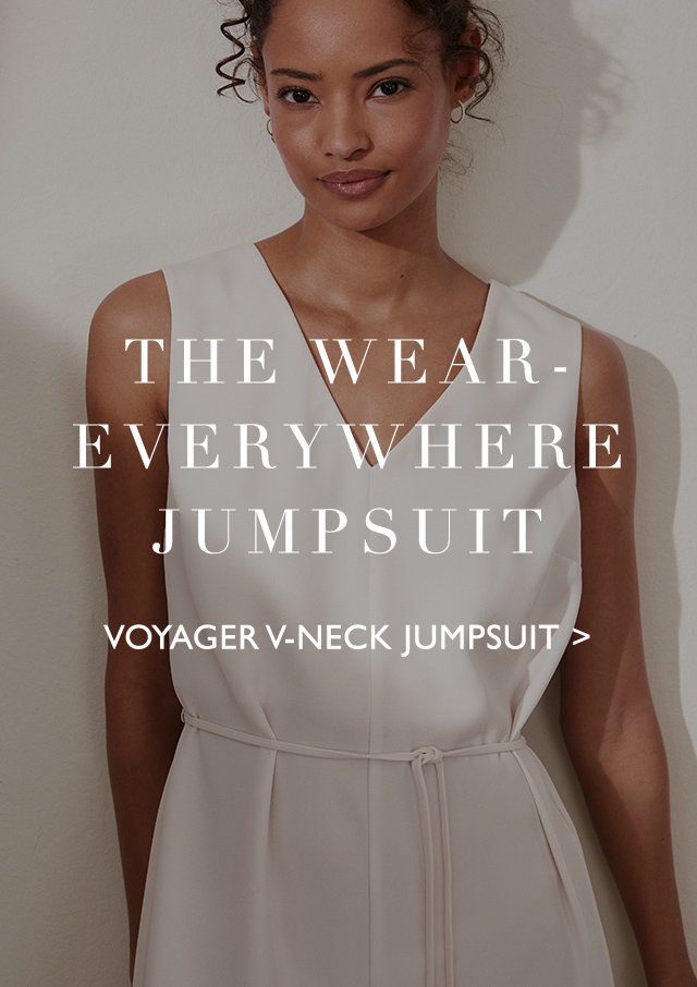 The wear everywhere jumpsuit | Voyager V-Neck Jumpsuit