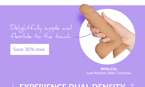 Willie City Luxe Realistic Dildo 7.8 inches